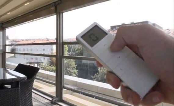 Kumandalı Cam Balkon